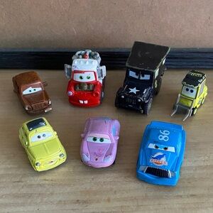 Cars movie minis set of 7
